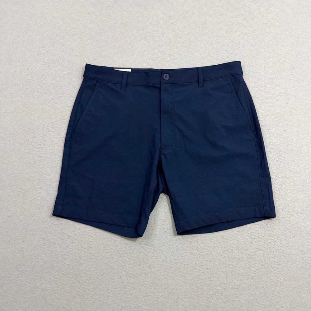 FootJoy Shorts Mens 33 Navy Dormie Short 7.5 Inch 37638 Golf Performance NEW